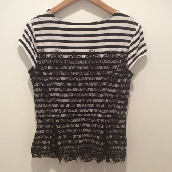 Lace Peplum Top - Picture 5 of 5